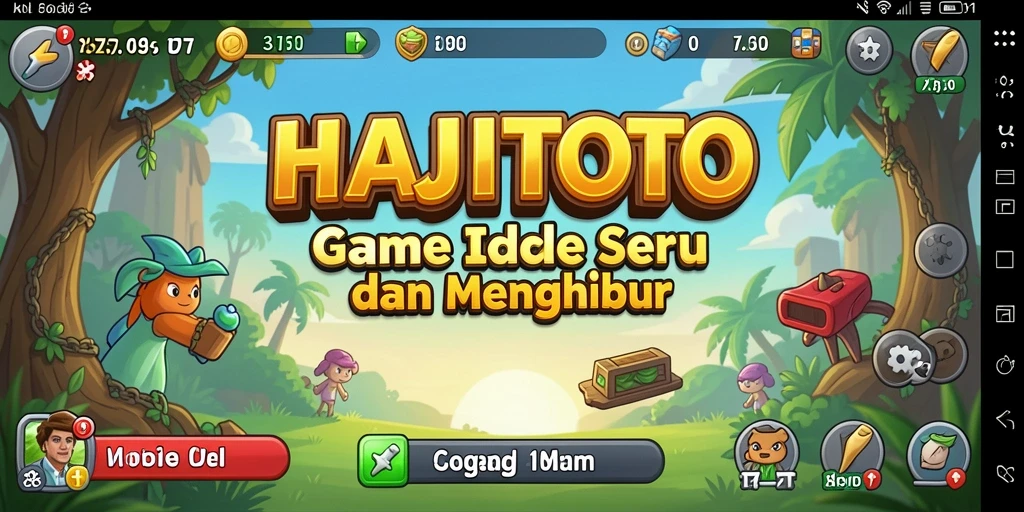 Melihat tampilan gameplay seru dari HAJITOTO dalam aksi