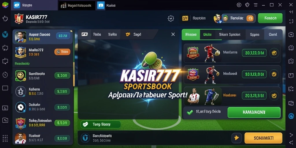 Tampilan gameplay menarik dari KASIR777 dalam taruhan olahraga.