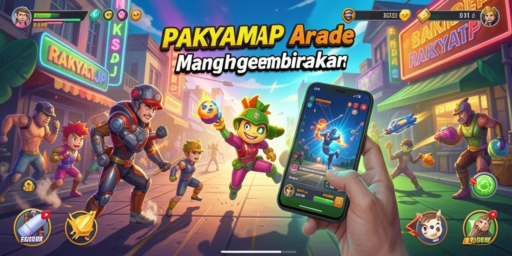 Tampilan gameplay RAKYATJP yang seru dan penuh aksi.