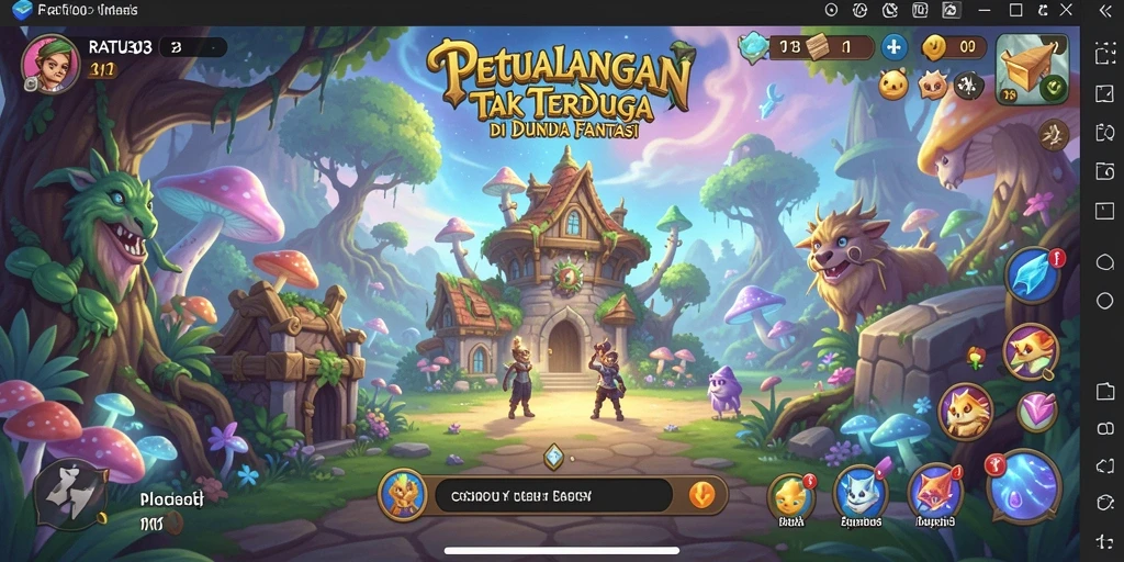 Screenshot menampilkan aksi seru dalam gameplay RATU303.