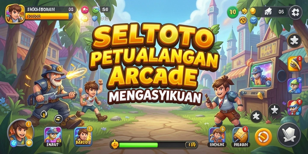 Gameplay arcade seru dalam tampilan menawan SELTOTO.