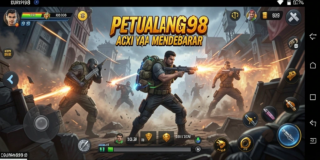 Tangkapan layar gameplay SURYA898 menampilkan aksi seru dan grafis menakjubkan.