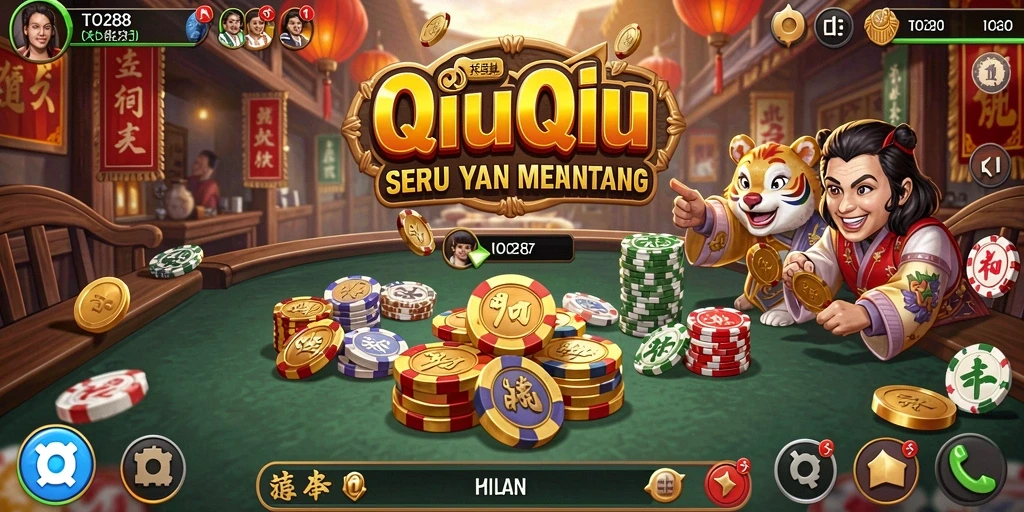 Gameplay seru dan interaktif di TO288 QiuQiu.