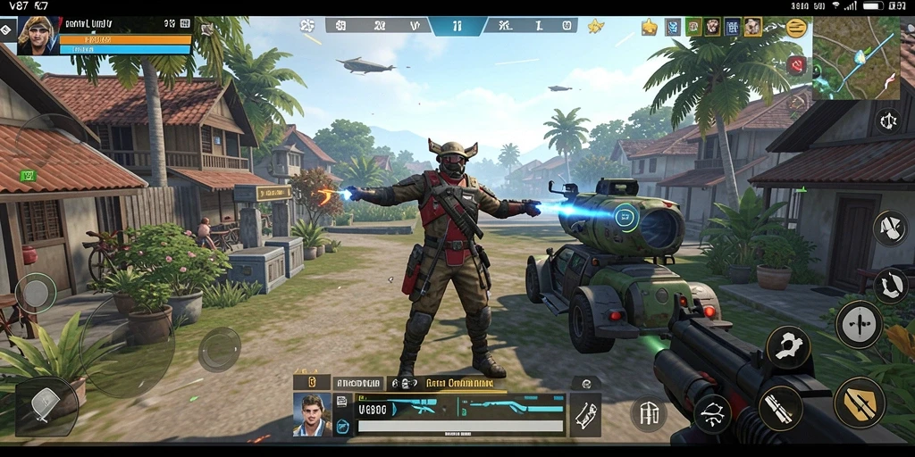 Screenshot V87 menampilkan berbagai alat Utility yang memudahkan pengguna.