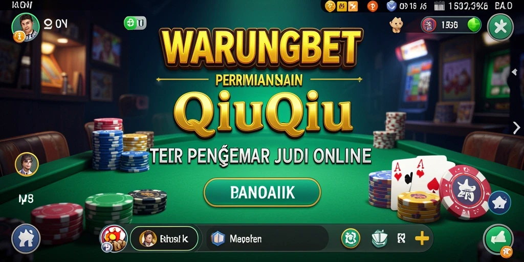 Gameplay seru WARUNGBET yang menampilkan kartu QiuQiu.